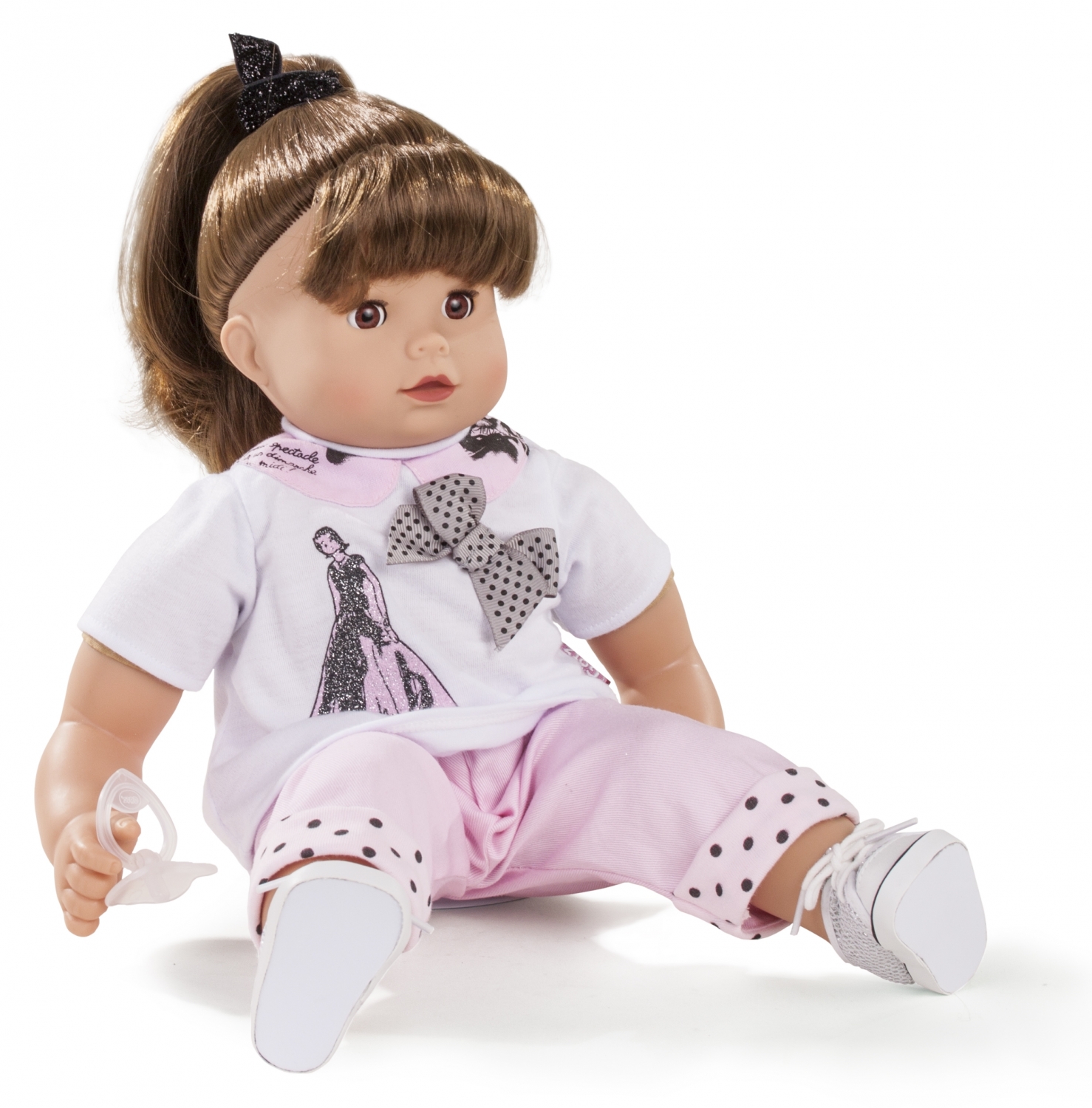 Deze lieve pop uit de serie van Götz wacht om met jou te kunnen spelen