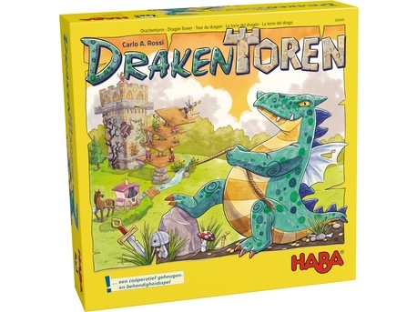 Terugspoelen meesterwerk hier Drakentoren is een leuk spel van Haba voor kinderen vanaf 5 jaar.