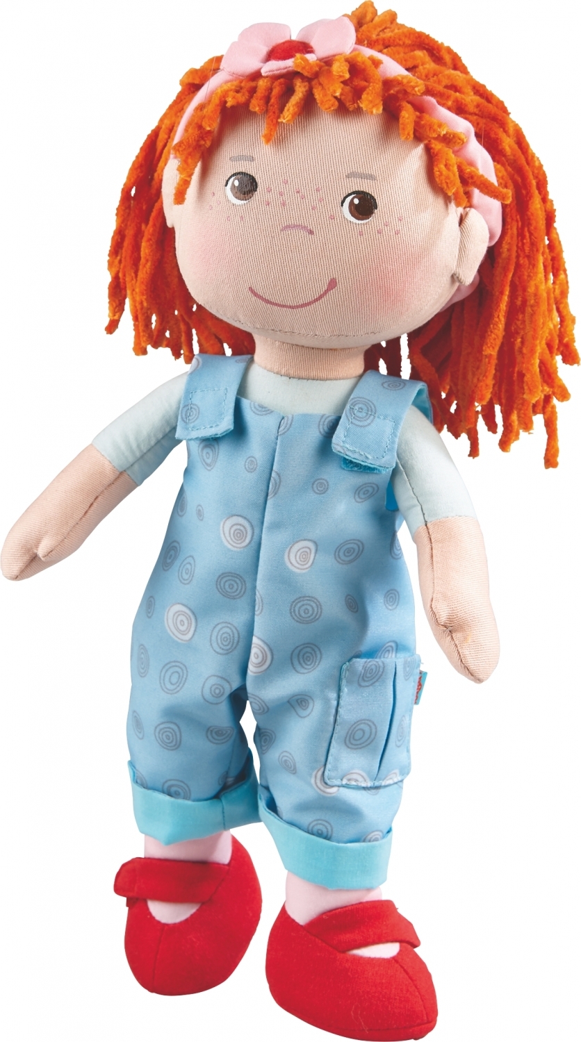 Isabelle is een lieve pop van Haba. Ze wil graag samen met jou de tuin