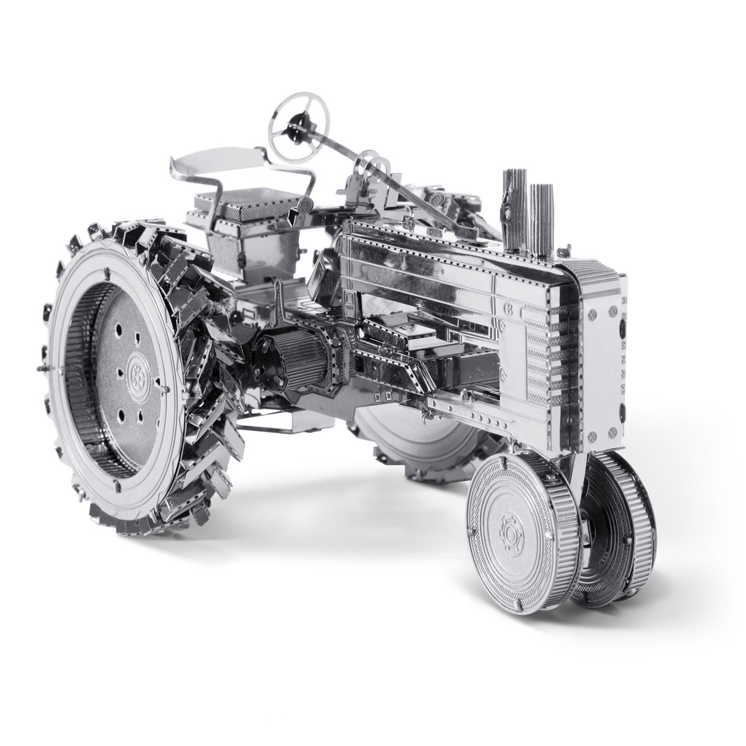 begin Gezamenlijk Verschrikking Bouw uit een 3D metaal bouwpakket een tractor van vroeger!