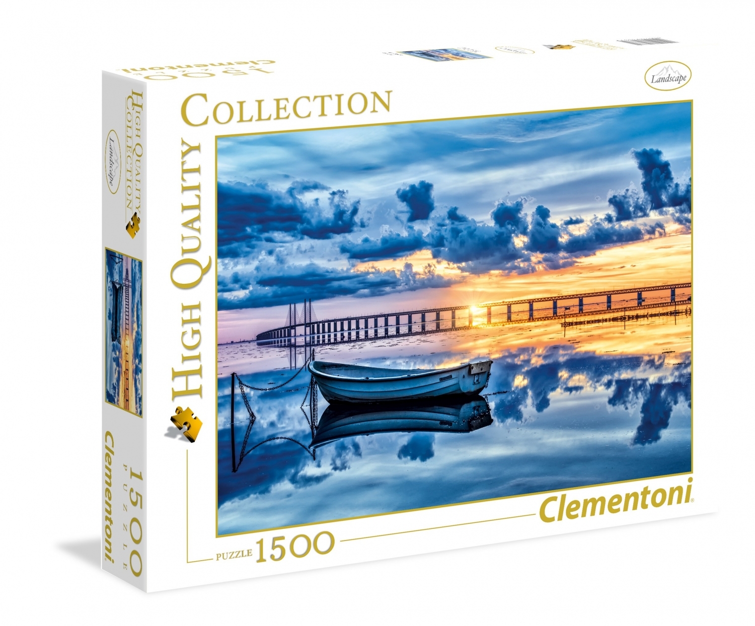 Zweden landschap, Oresund puzzel, puzzel Clementoni 1500 ...