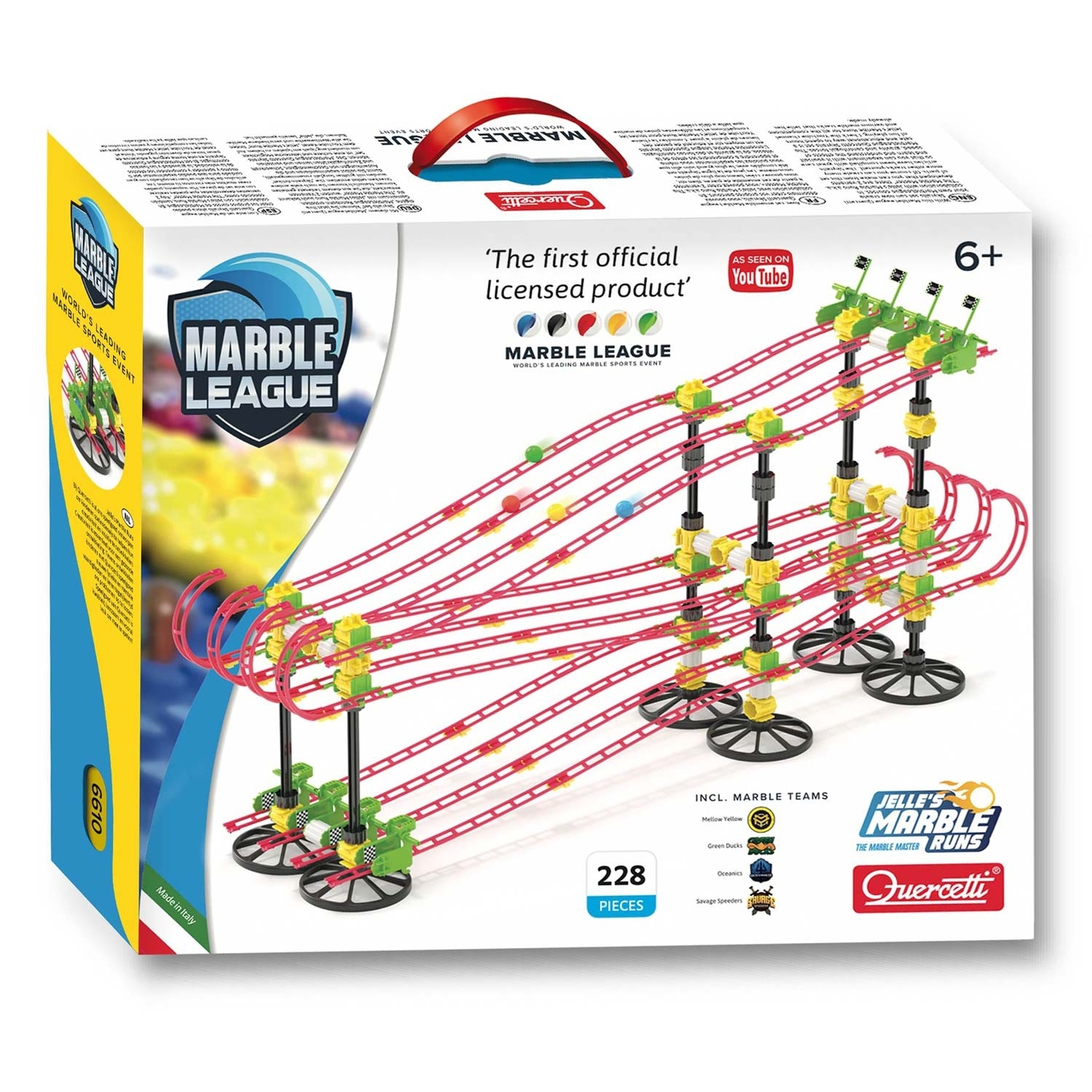 Jelle's marble runs, marble league, finish, finish baan