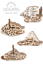 UGears U-Fidgets 4-in-1 "Boten" 