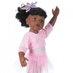 Afro-Amerikaanse Hannah ballet - 50cm - Götz