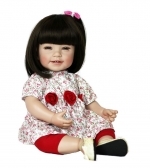 Adora Toddler Time Baby Mila met rozen jurkje - 51cm