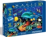 Legpuzzel - 1000 - 3D puzzel onderwater met bril