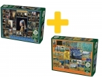 Voordeelpakket kunstzinnige puzzels Van Gogh & Vermeer