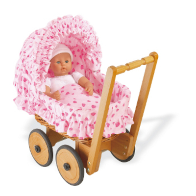 Poppenwagen Mona hartjes - Pinolino