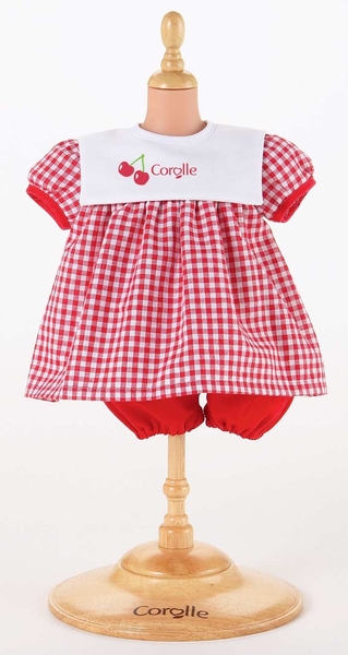 Corolle - Rode jurk - 42- 44cm