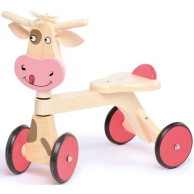 Loopfiets koe - Jasper Toys