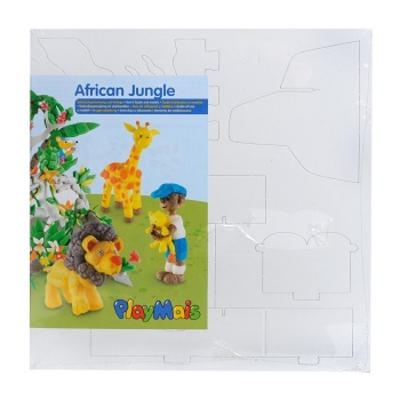 Bouwplaten PlayMais African Jungle