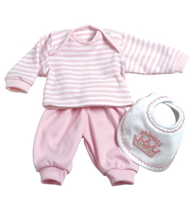 PlayTime Baby Outfits - Layette Set Pink