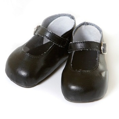 Toddler Time Baby Shoes - Mary Jane Black