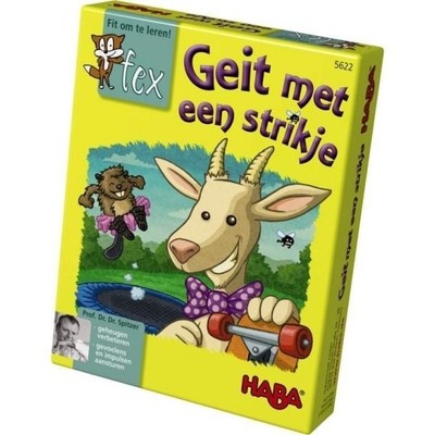 Geit met een strikje	