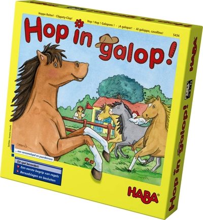 Hop in galop!