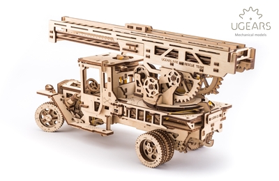 UGears Brandweerwagen met ladder