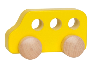 Hape - Gele schoolbus