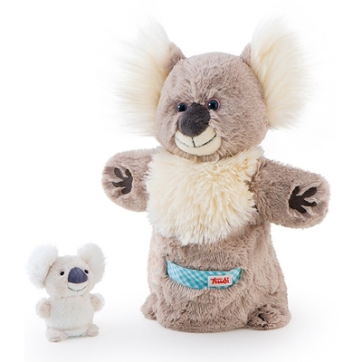 Trudi Handpop Koala met baby - 25 cm