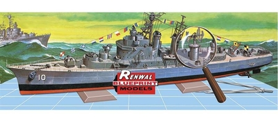 Raketvernietiger USS King - Revell