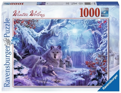 Legpuzzel - 1000 - Winter wolven
