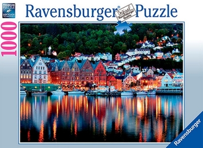 Legpuzzel - 1000 - Bergen in Noorwegen