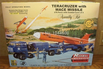 Teracruzer met foelie raket - Revell