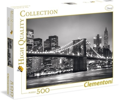 Legpuzzel - 500 - New York in zwart wit