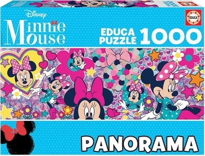 Legpuzzel - 1000 - Panorama Minnie Mouse