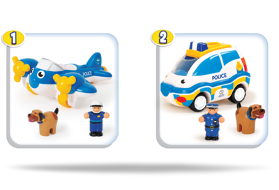 WOW Toys - Police Patrol - 2delig