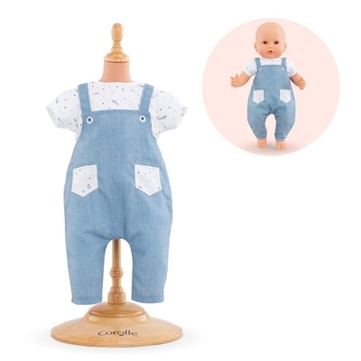 Corolle - Overall met shirt - 30cm