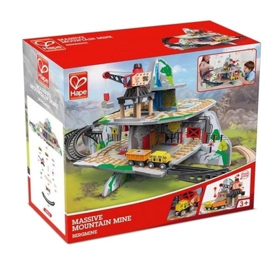 Treinset Mountain Mine 18delig - Hape