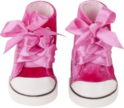 Pink velvet schoenen - 42-50cm - Götz