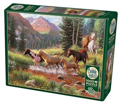 Legpuzzel - 1000 - Wilde paarden