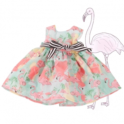 Jurk flamingo - 45-50cm - Götz
