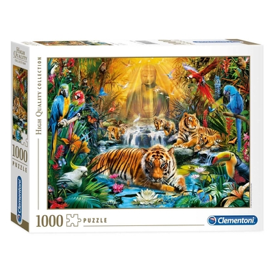 Legpuzzel - 1000 - Mystieke tijgers