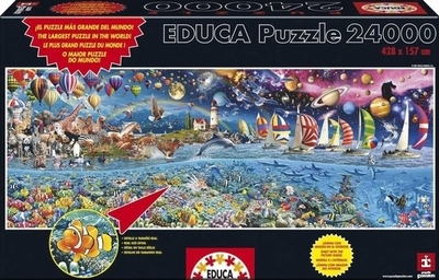 Legpuzzel - 24000 - De wereld in het groot