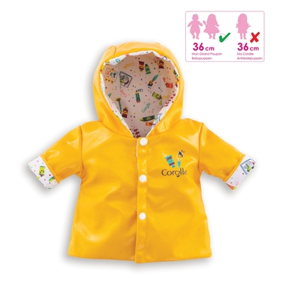 Corolle - Regenjas Reversible - 36cm