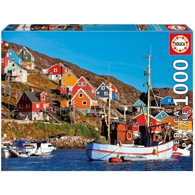 Legpuzzel - 1000 - Noorse huizen