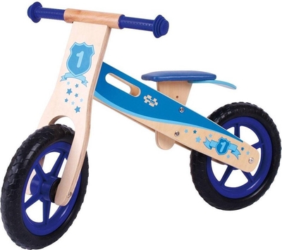 Loopfiets blauw - Bigjigs