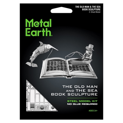 Sculpture book de oude man en de zee - Metal Earth