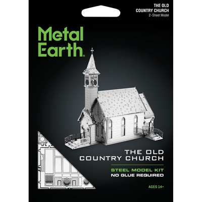 The Old country church - Metal Earth
