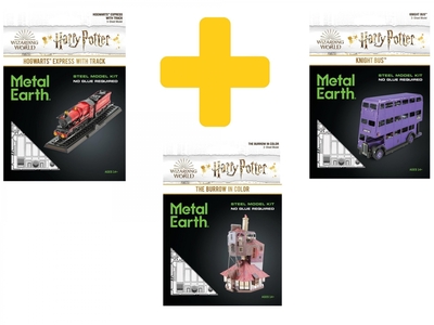 Voordeelpakket Metal Earth Harry Potter serie