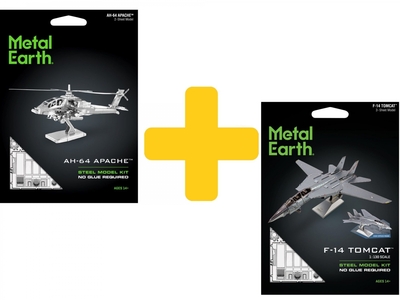Voordeelpakket Metal Earth - Gevechtsvliegtuigen