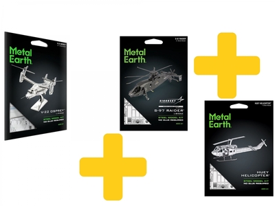 Voordeelpakket Metal Earth - Helikopters