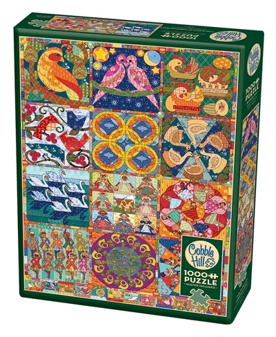 Legpuzzel - 1000 - Kerstquilt