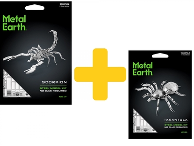 Voordeelpakket Metal Earth - Spinachtige insecten