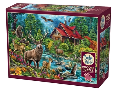 Legpuzzel - 2000 - Red Roofed Cabin