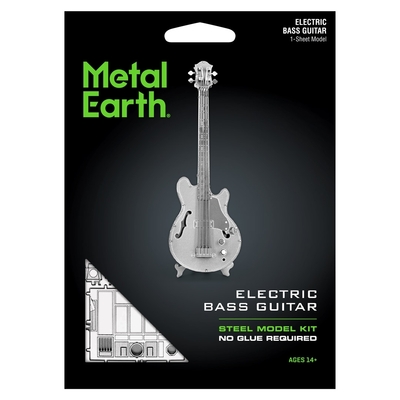 Electric bass gitaar - Metal Earth